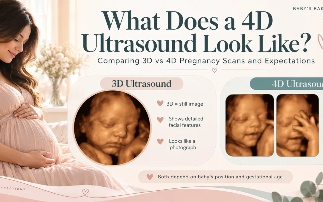 What Does a 4D Ultrasound Look Like? Comparing 3D vs 4D Pregnancy Scans and Expectations